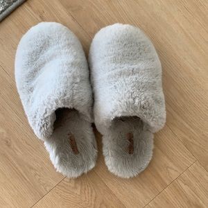 Fuzzy slippers